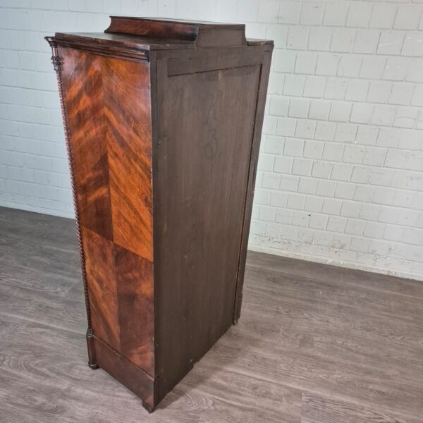 Vitrine Geschirrschrank Biedermeier 1850 Mahagoni - immagine 16
