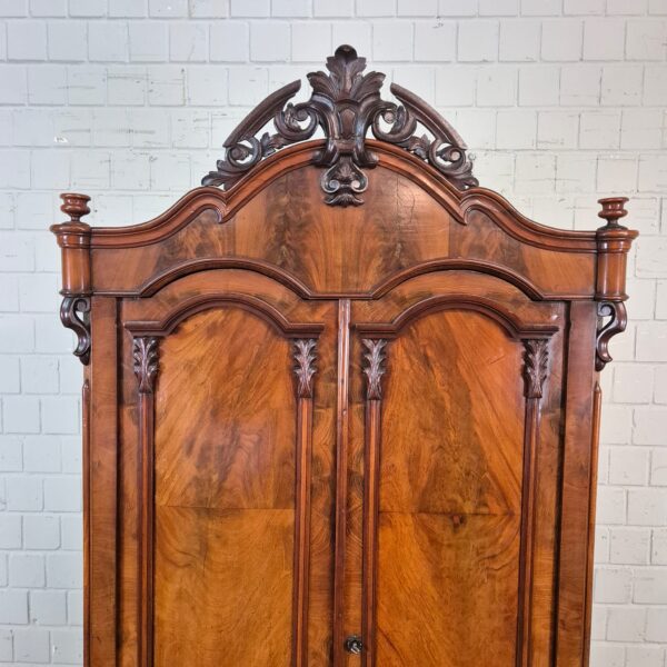 Schrank Kleiderschrank Louis Philippe 1860 Mahagoni - immagine 4