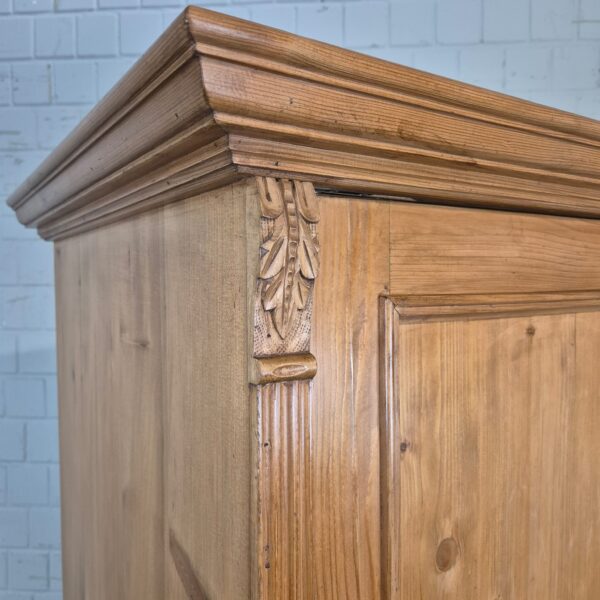 Schrank Kleiderschrank Jugendstil 1900 Kiefer - immagine 4