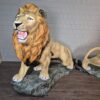 Dekoration Skulptur Löwen XXL Set 1,50 m - immagine 13