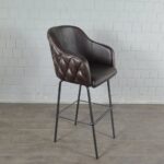 Leder-Barhocker