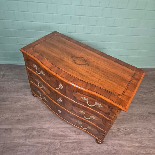 Barockkommode Kommode Barock 1770 Nussbaum - immagine 5