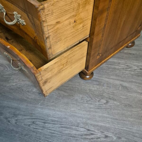 Barockkommode Kommode Barock 1770 Nussbaum - immagine 11