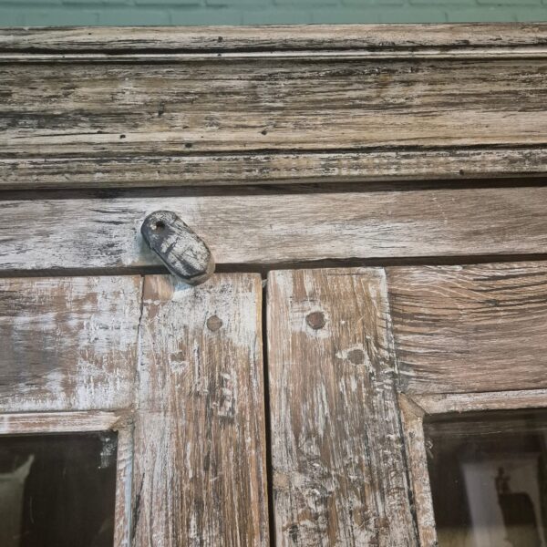 Vitrine Winkelkast Massief Hout 3,26 m - immagine 9
