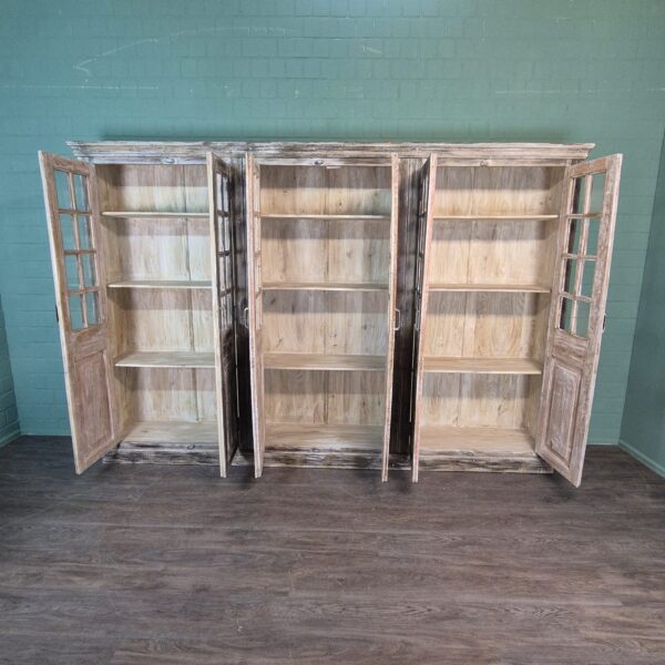 Vitrine Winkelkast Massief Hout 3,26 m - immagine 13