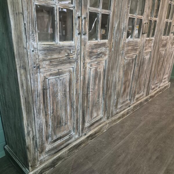 Vitrine Winkelkast Massief Hout 3,26 m - immagine 4