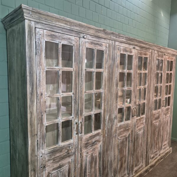 Vitrine Winkelkast Massief Hout 3,26 m - immagine 3