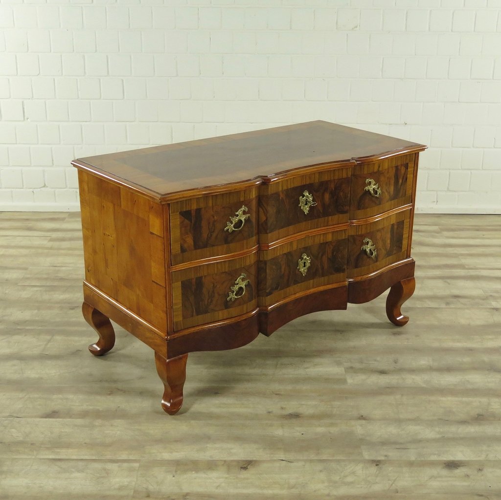 Kommode Barock 1780 Nussbaum - immagine 5