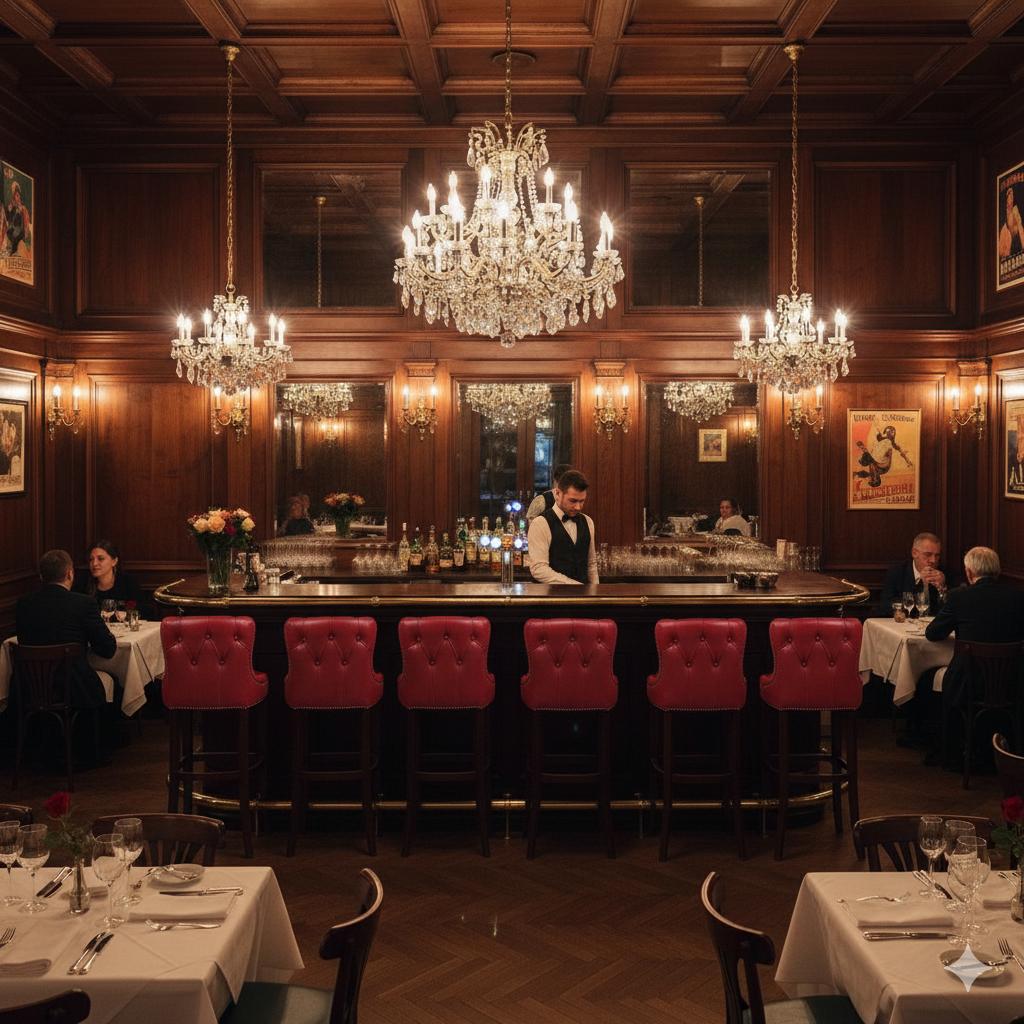 Chesterfield Barhocker Barsessel Leder Rot - immagine 2