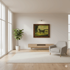 Maitland-Smith Gemälde Wandbild 0,89 m