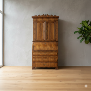 Sekretär Biedermeier 1850 Mahagoni