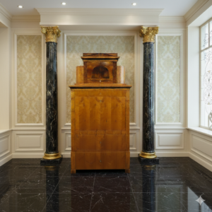 Hut-Sekretär Empire 1800