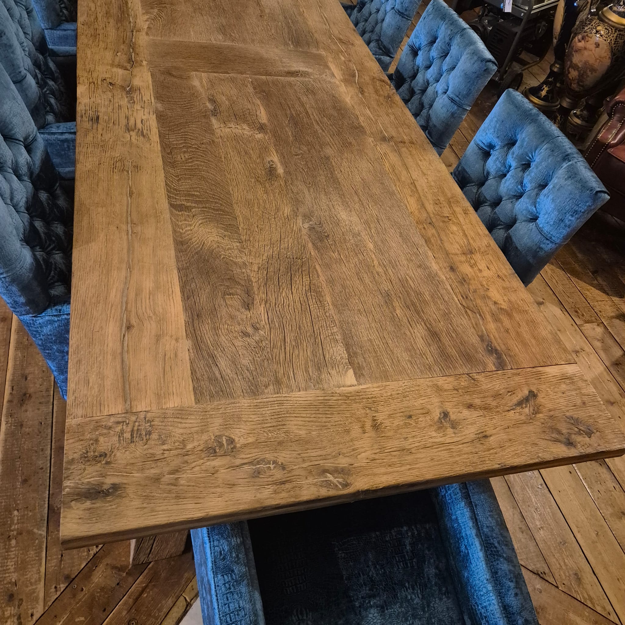 Tavolo rovere massello 3,00 m x 1,00 m - immagine 7