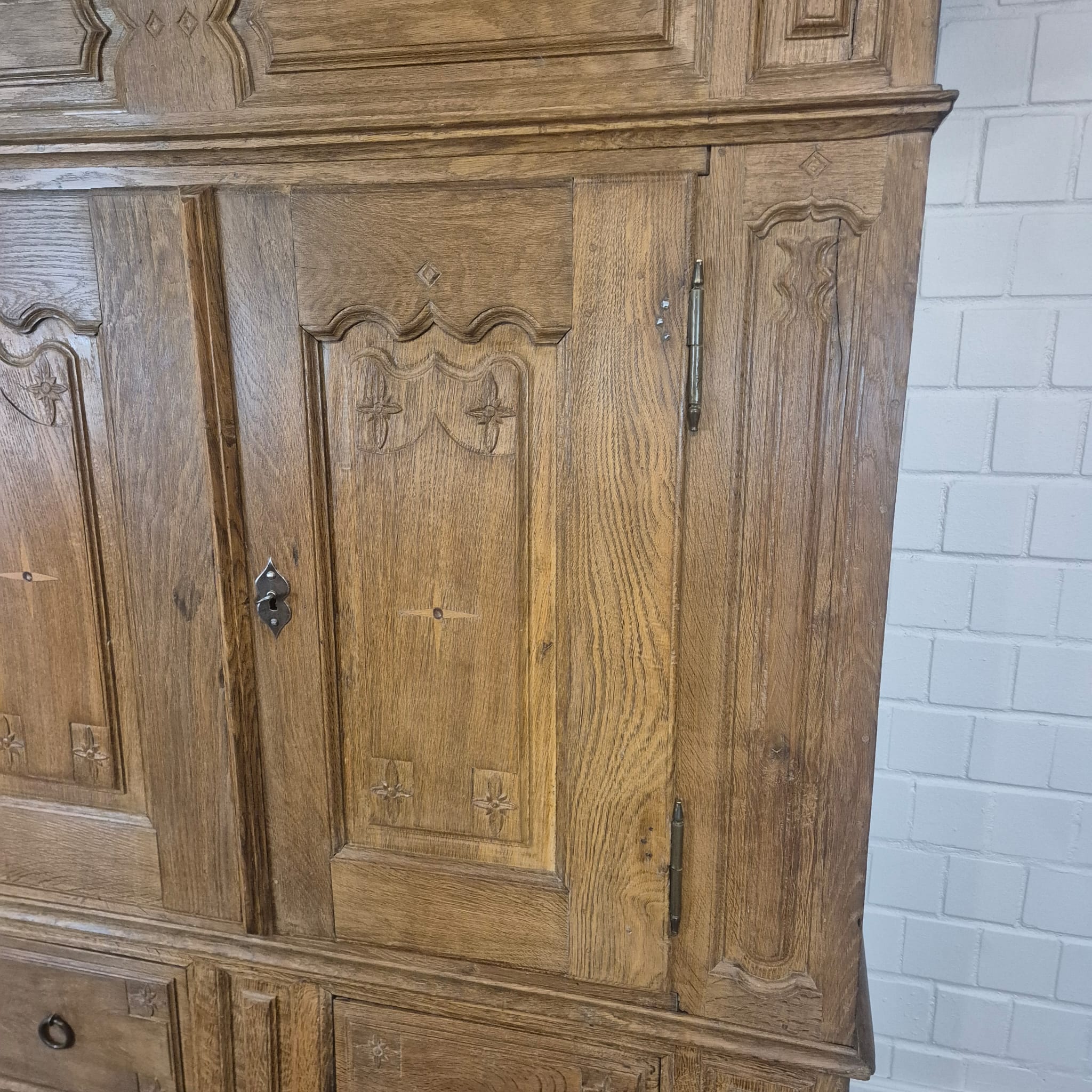 Armadio Barocco – Rovere Massello, 1780 circa - immagine 12