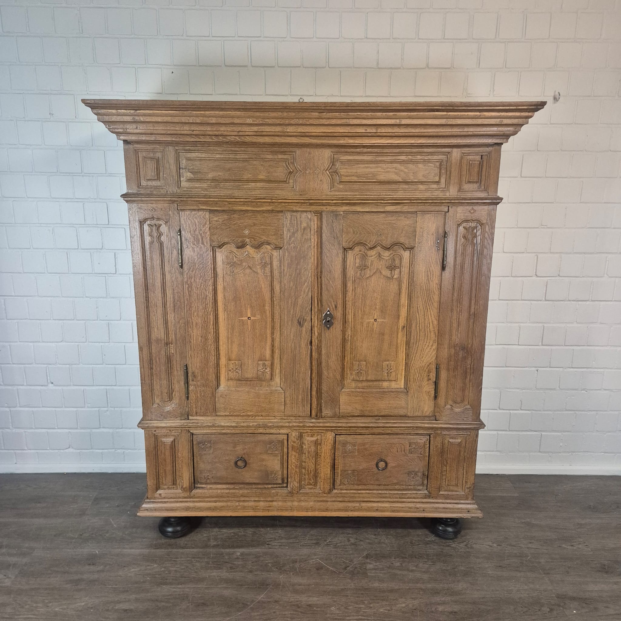 Armadio Barocco – Rovere Massello, 1780 circa - immagine 3