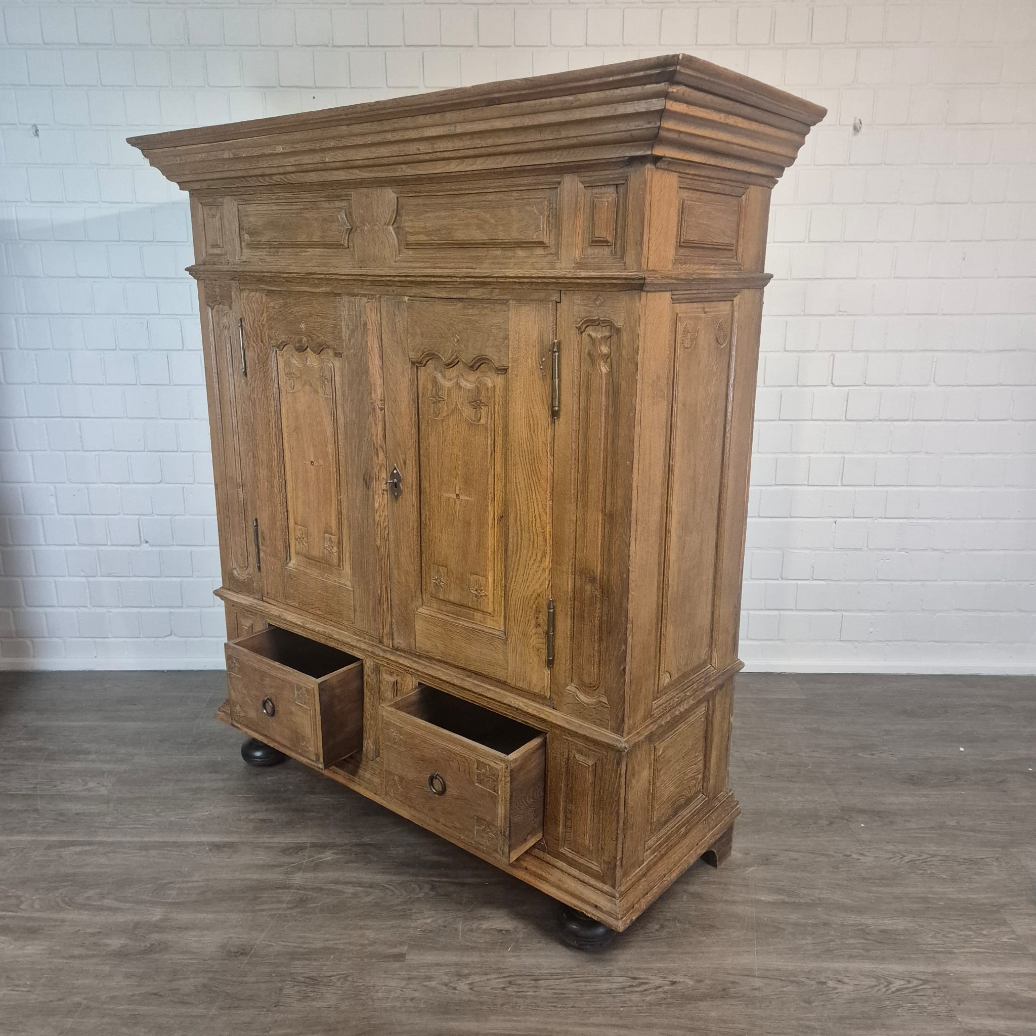 Armadio Barocco – Rovere Massello, 1780 circa - immagine 22