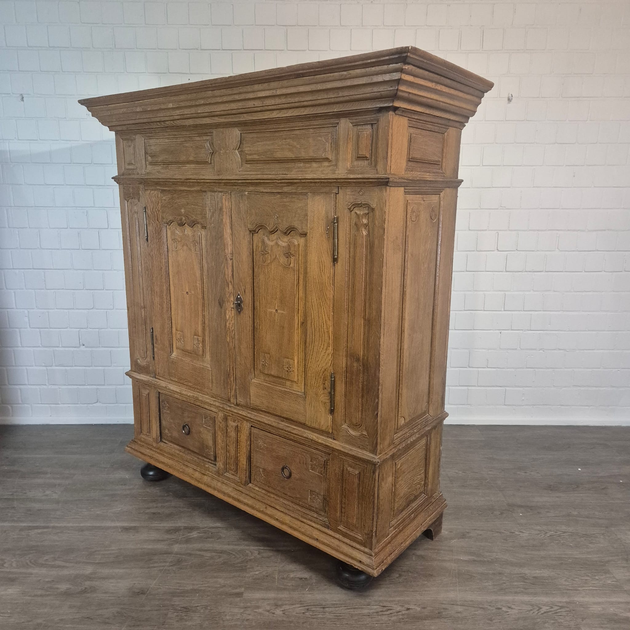 Armadio Barocco – Rovere Massello, 1780 circa - immagine 5