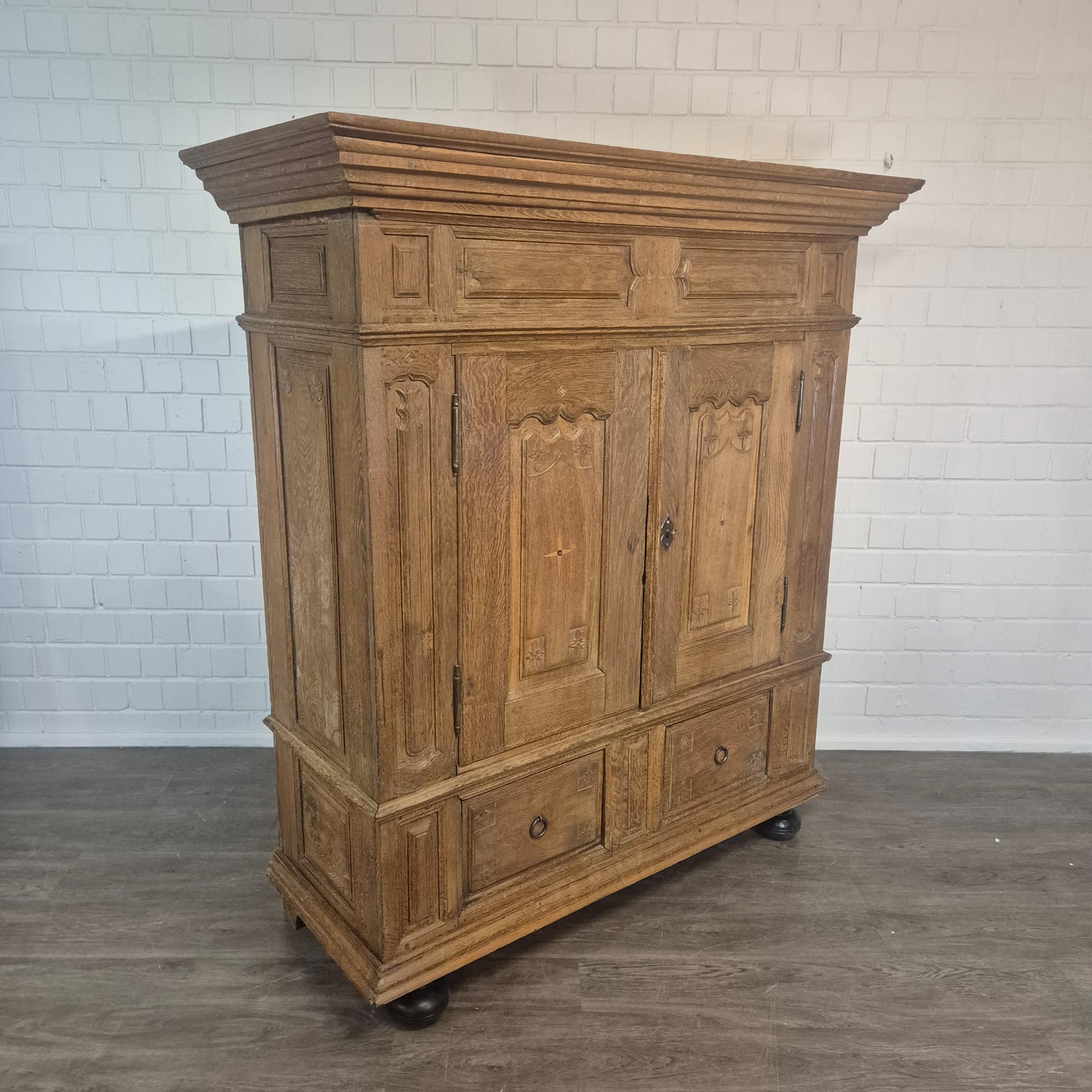 Armadio Barocco – Rovere Massello, 1780 circa - immagine 4