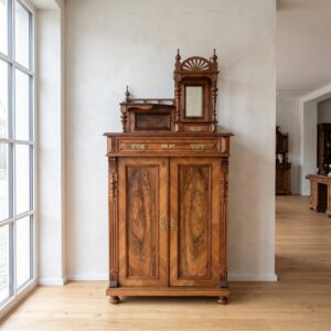 Vertiko Art Nouveau con alzatina 1900 Noce