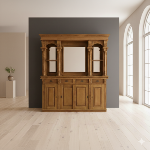 Mobile Retrobanco Empire Bar – Legno di Teak 2,00 m