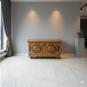 Cassapanca Nuziale Vierländer – Cassapanca da Corredo, 1823