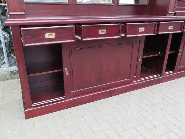 Queen Bar Theke Mahagoni 5,00 m