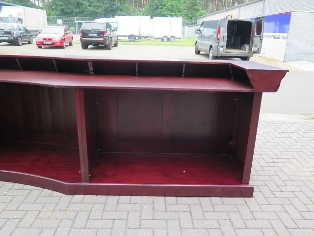 Queen Bar Theke Mahagoni 5,00 m