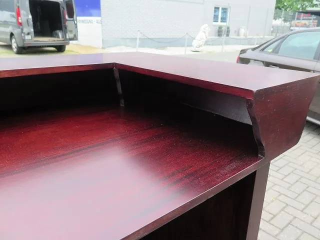 Queen Bar Theke Mahagoni 5,00 m