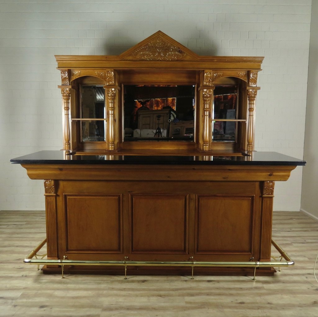 Empire Bar Theke Massivholz 2,70 m