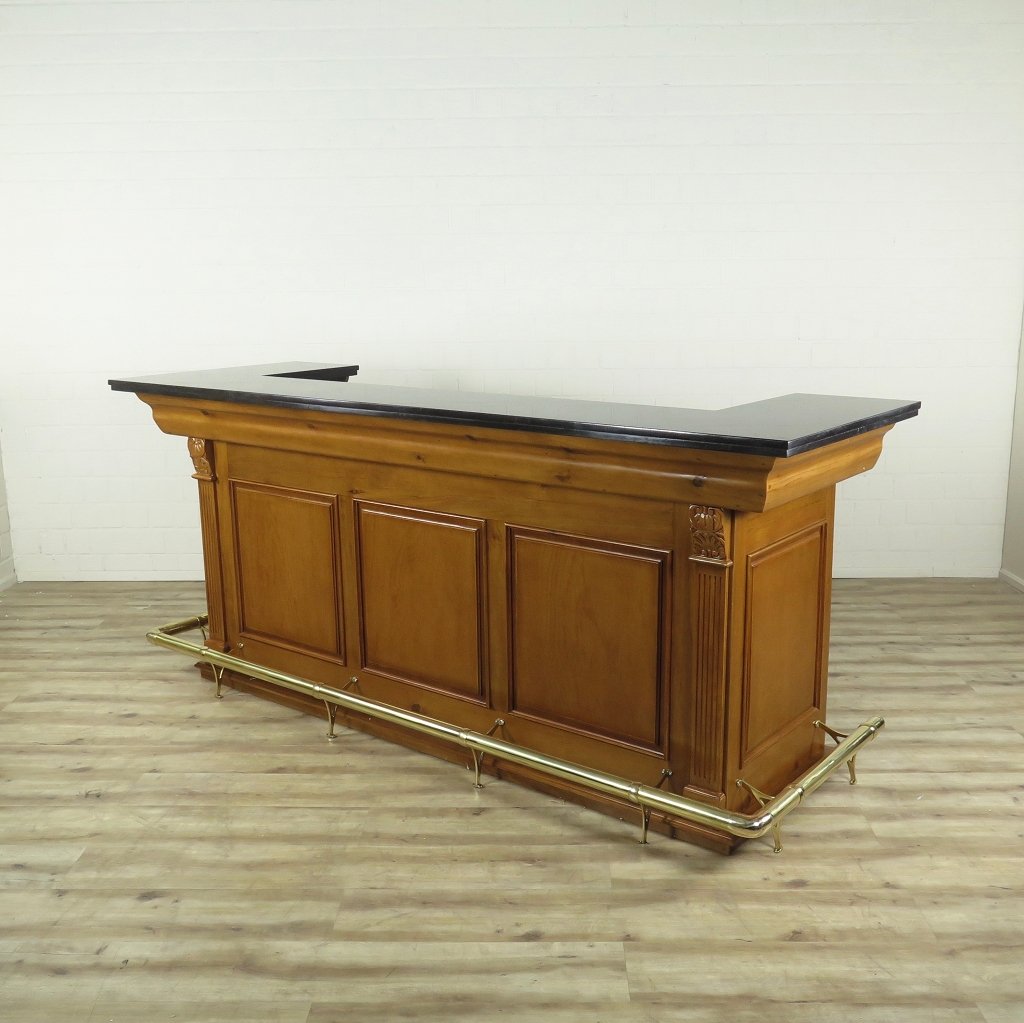 Empire Bar Theke Massivholz 2,70 m