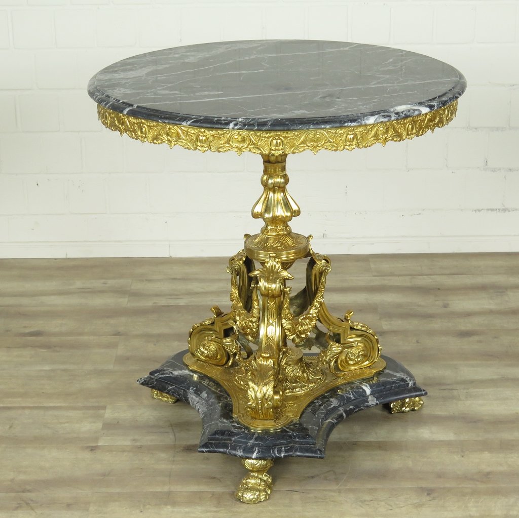 Tisch Beistelltisch Barockstil Ø 0,81 m