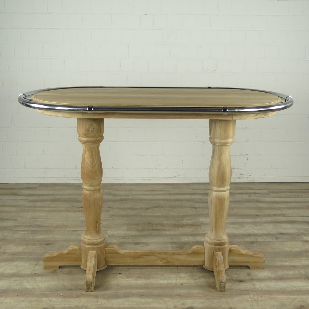 Stehtisch Teakholz 1,75 m