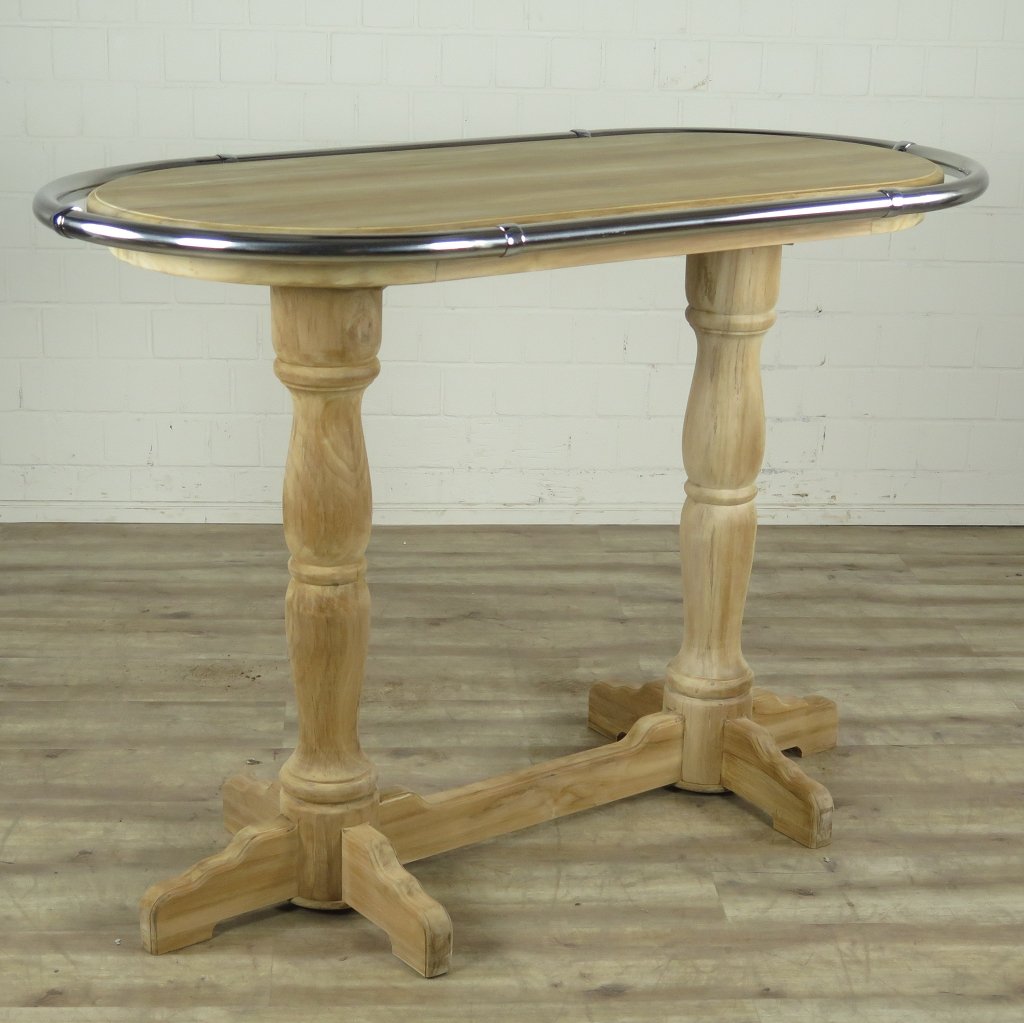 Stehtisch Teakholz 1,75 m