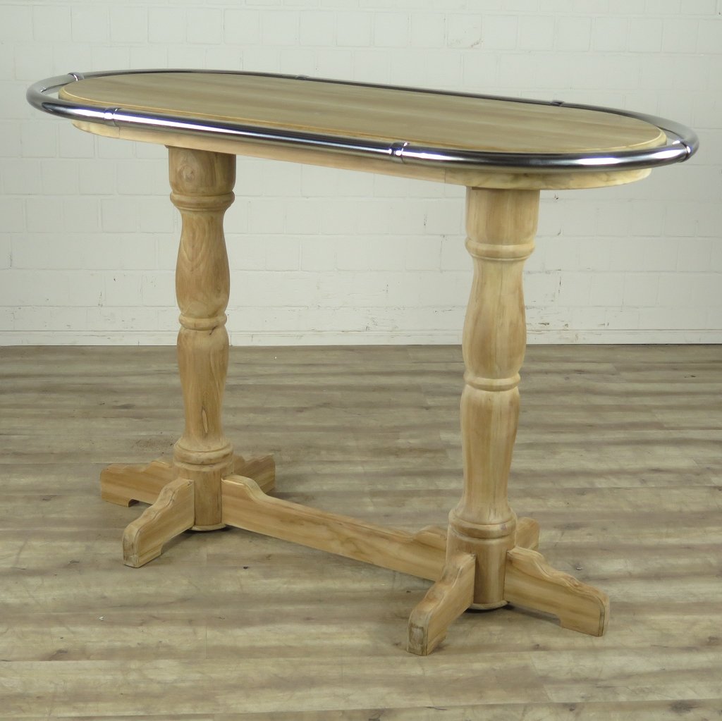 Stehtisch Teakholz 1,75 m