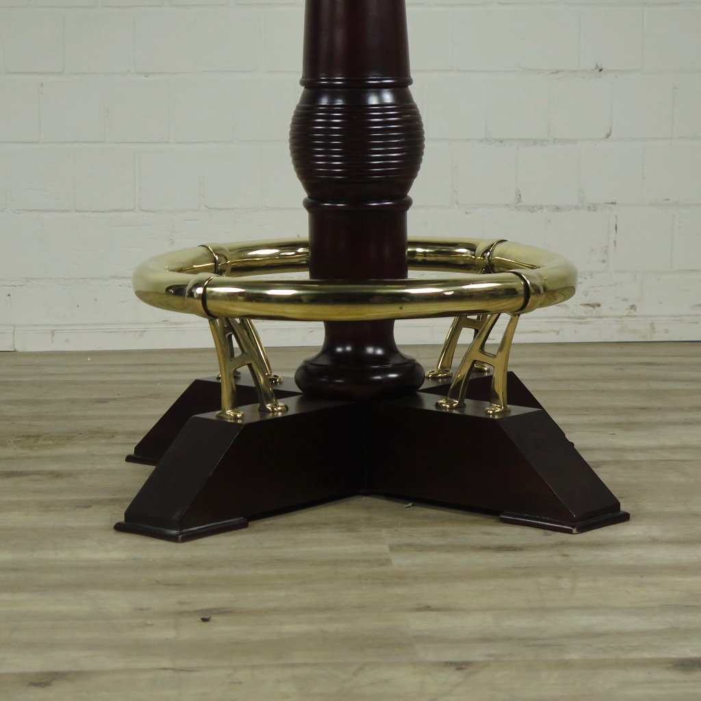 Stehtisch Mahagoni Ø 0,94 m
