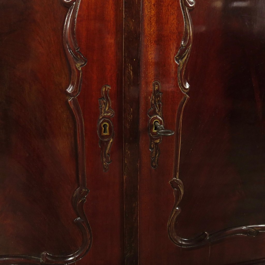 Sekretär Biedermeier 1850 Mahagoni