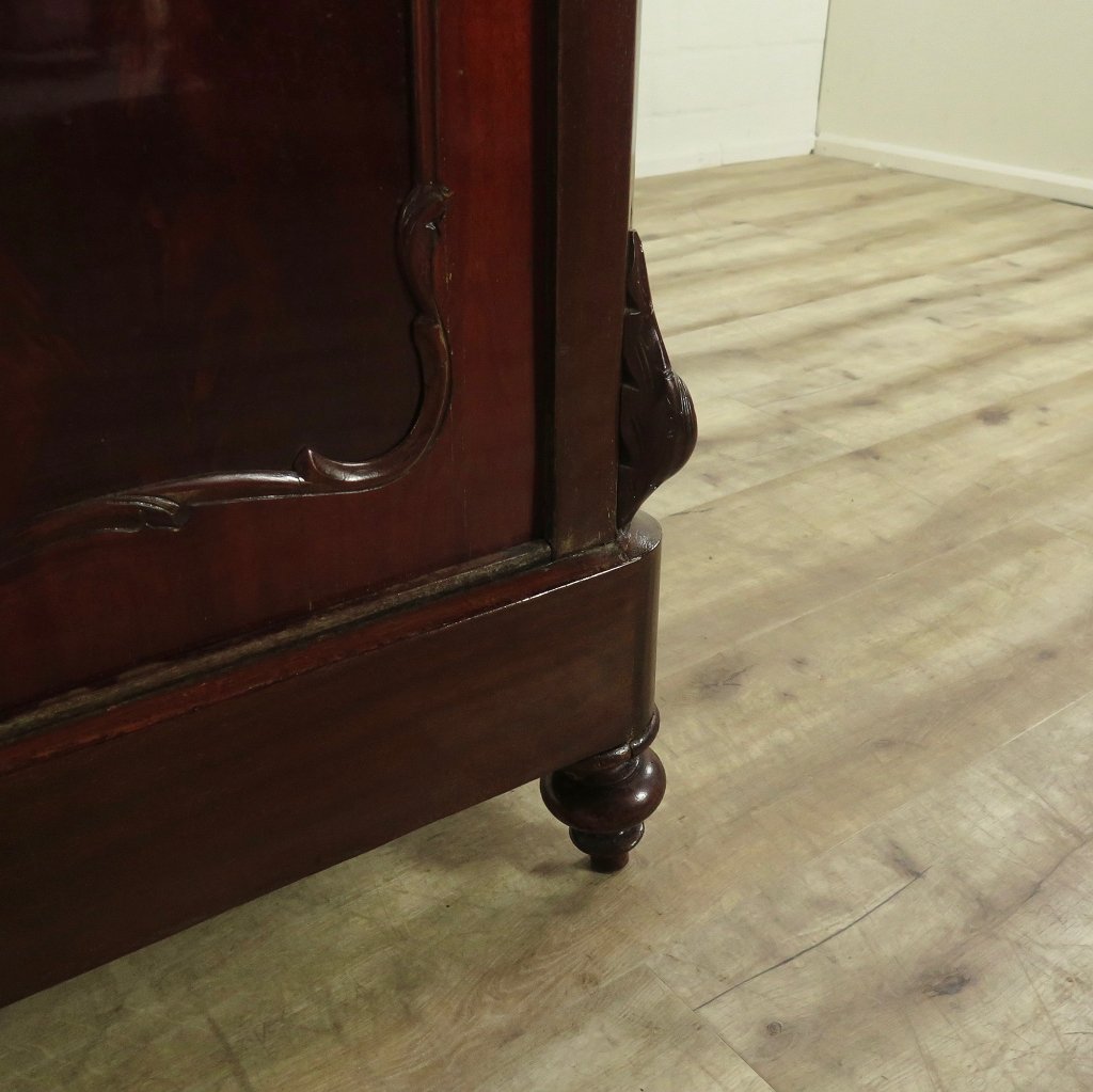 Sekretär Biedermeier 1850 Mahagoni