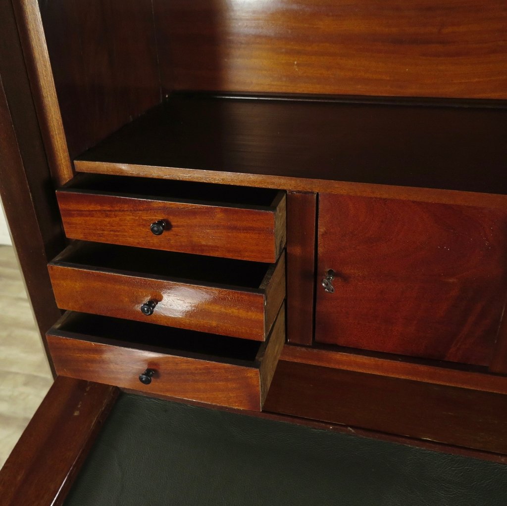 Sekretär Biedermeier 1850 Mahagoni