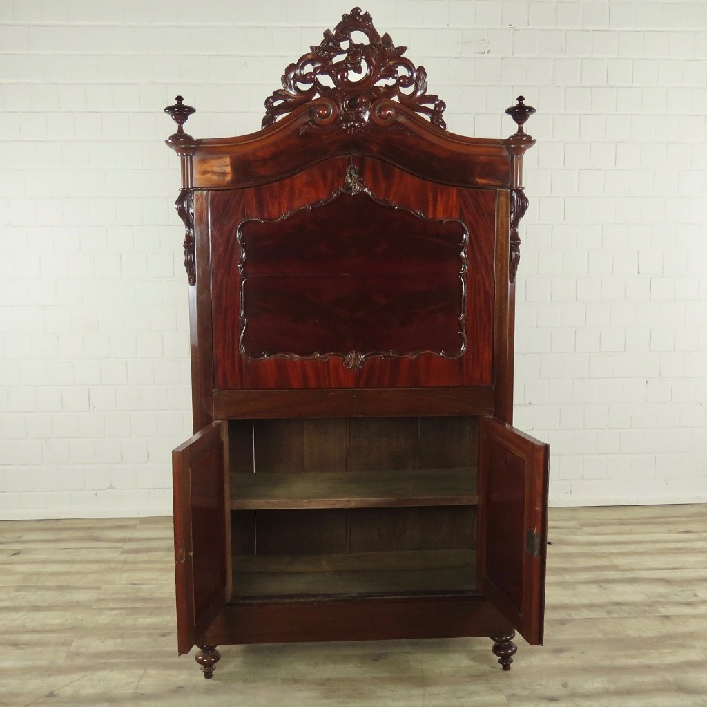 Sekretär Biedermeier 1850 Mahagoni