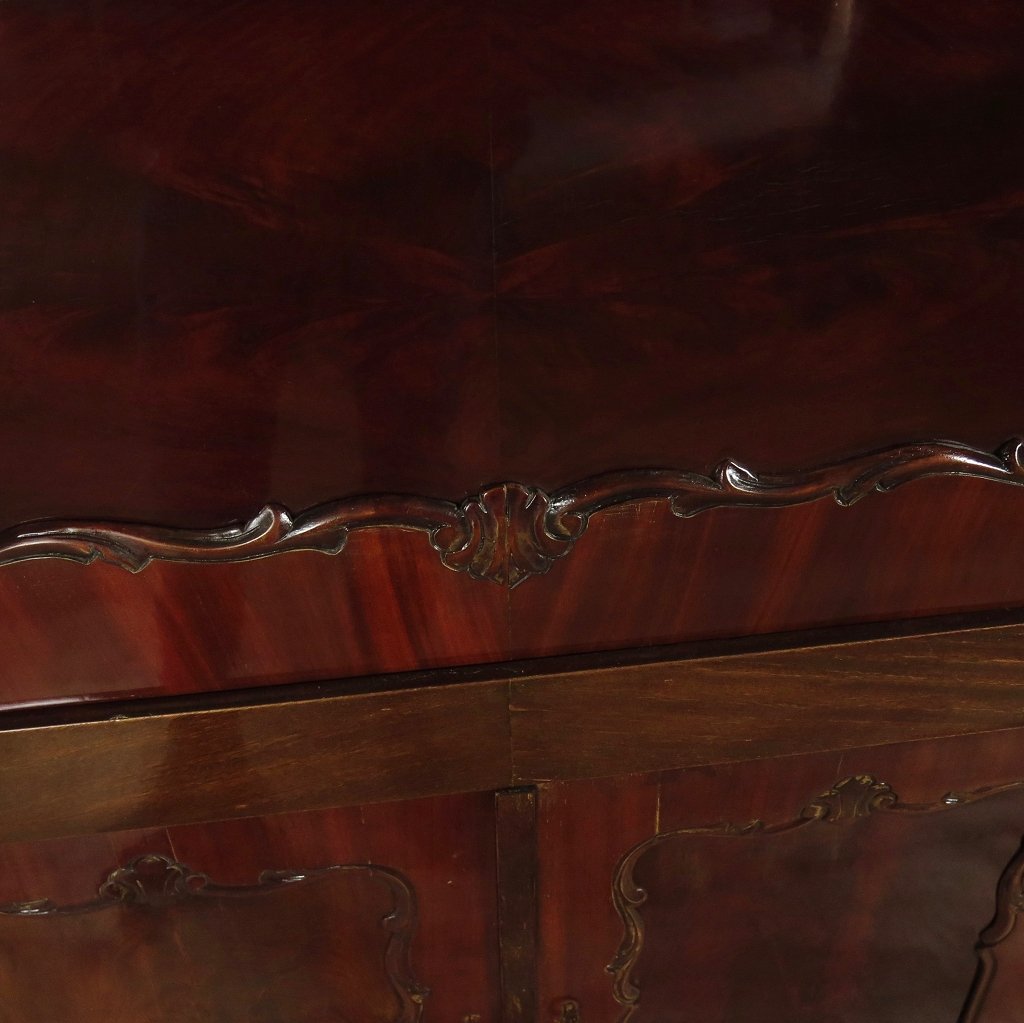 Sekretär Biedermeier 1850 Mahagoni