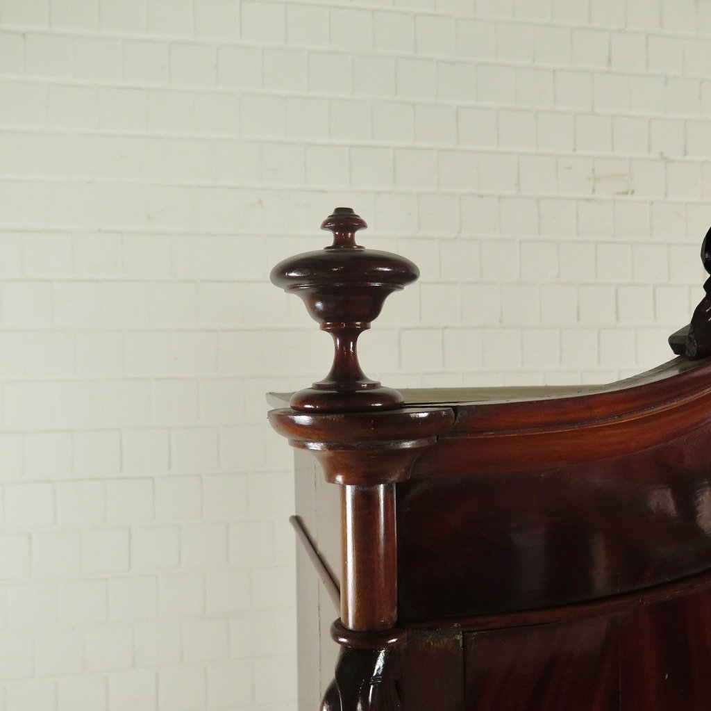 Sekretär Biedermeier 1850 Mahagoni