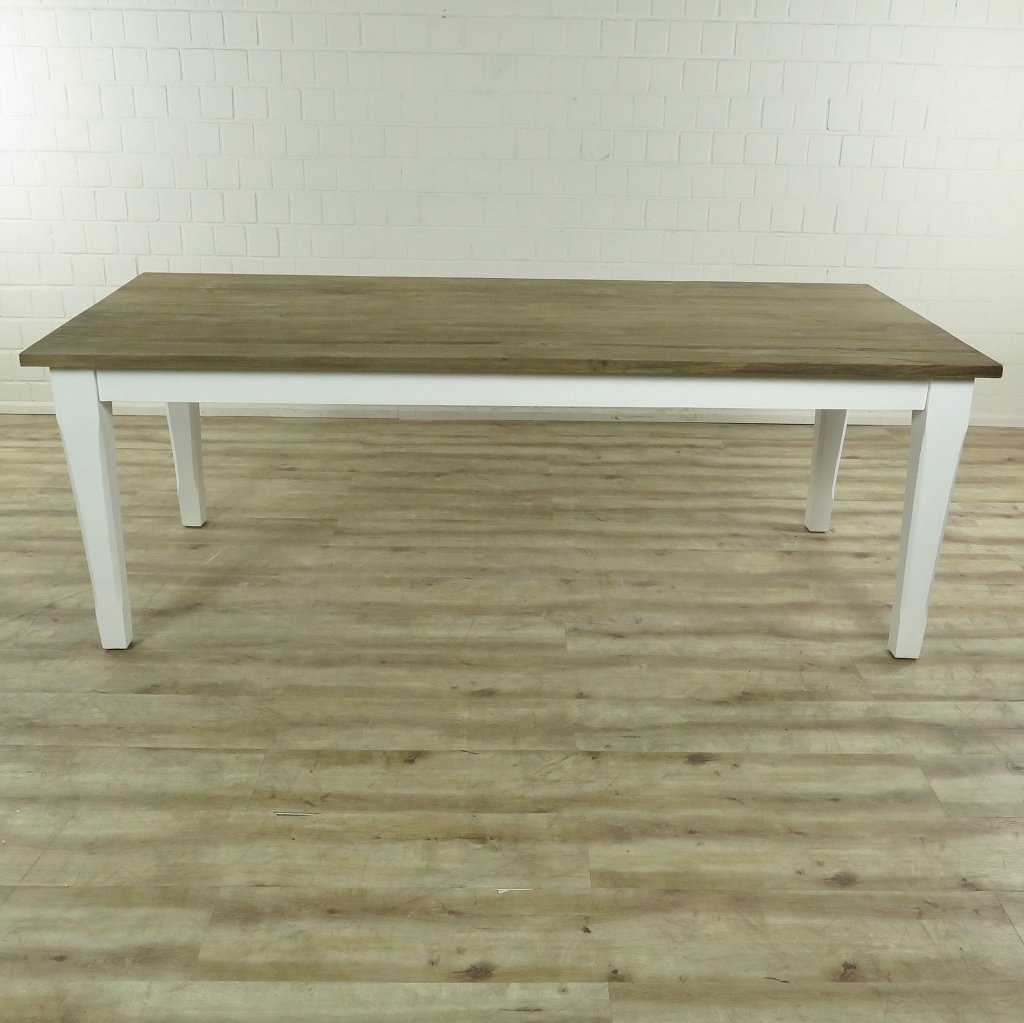 Esstisch Tisch Teakholz 2,20 m x 1,00 m