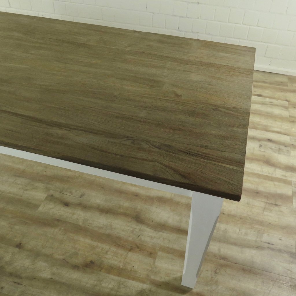 Esstisch Tisch Teakholz 2,20 m x 1,00 m