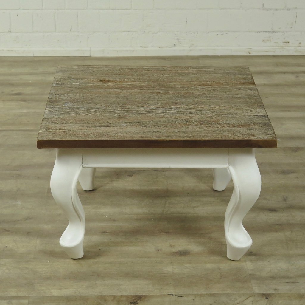 Beistelltisch Teakholz 0,70 m x 0,70 m