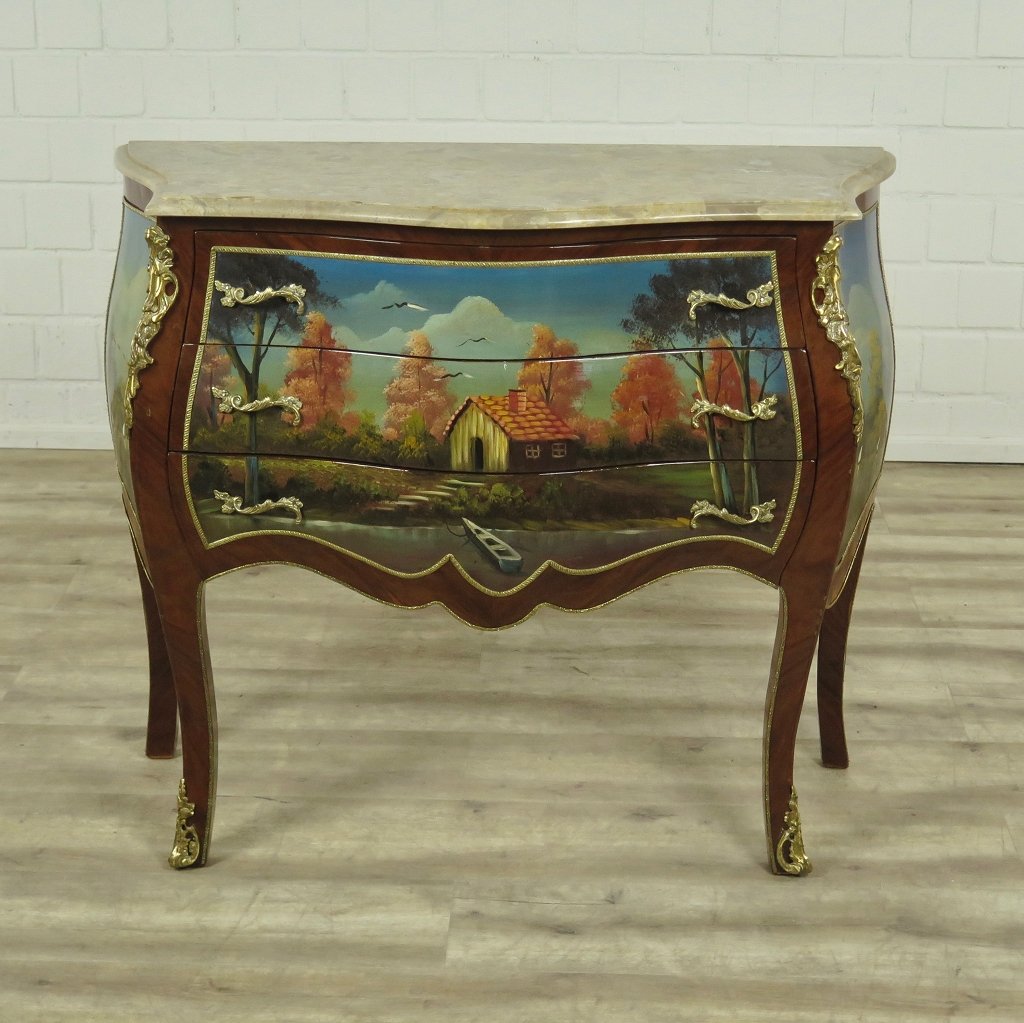 Barockkommode Kommode Barockstil 1,01 m