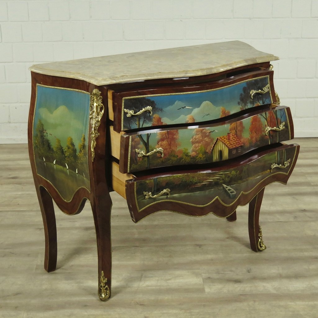 Barockkommode Kommode Barockstil 1,01 m