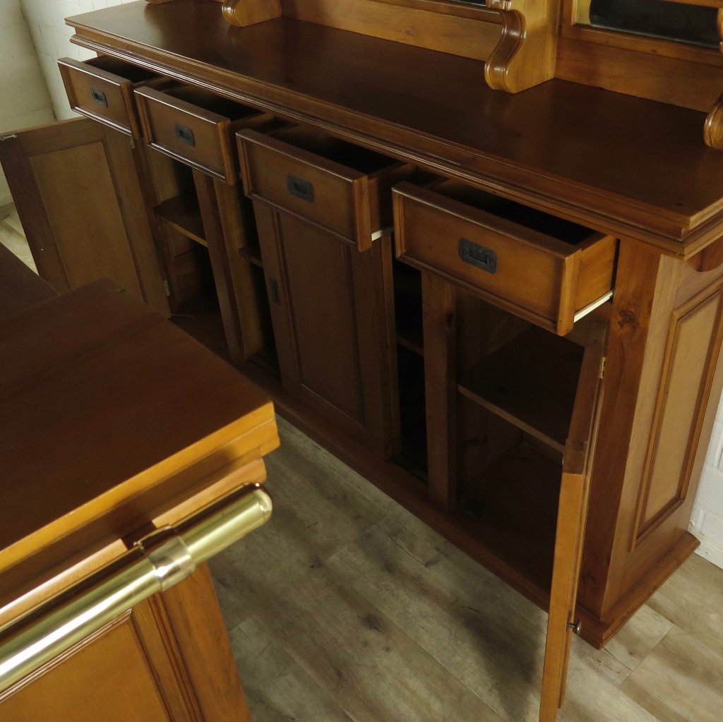Hausbar Theke Mahagoni 2,00 m