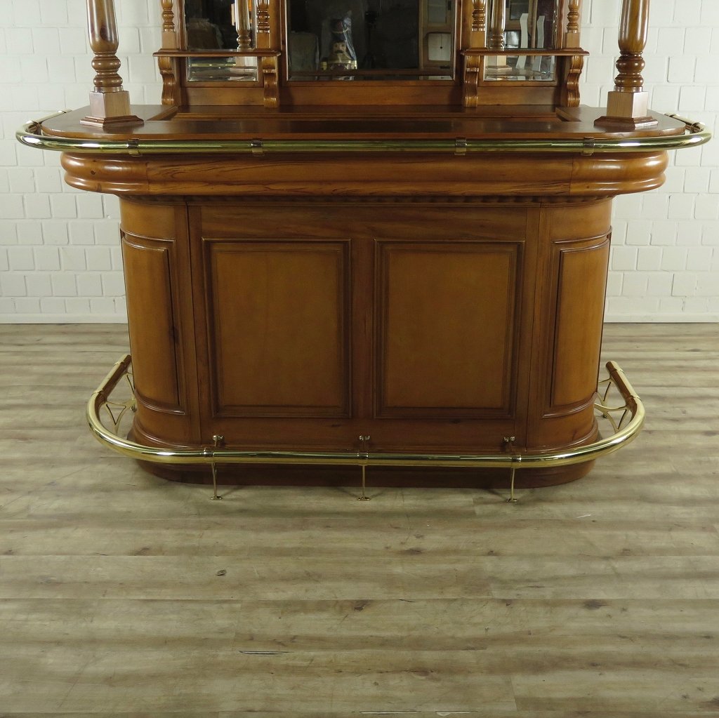 Hausbar Theke Mahagoni 2,00 m