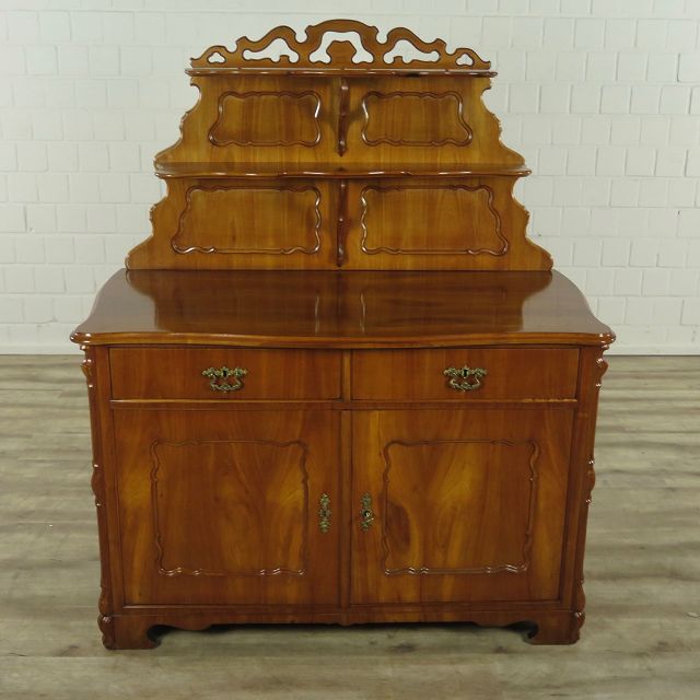 16911E Halbschrank Anrichte Biedermeier 1870