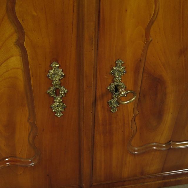 16911E Halbschrank Anrichte Biedermeier 1870